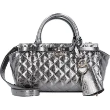 GUESS Idra Handtasche 26 cm silberfarben