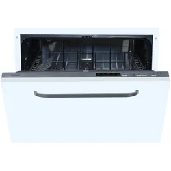 homeX GSEV6014AE Geschirrspüler vollintegriert | Einbauspülmaschine | 60 cm | 14 Gedecke | 5 Programme | Aquastop