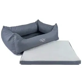 TrendPet Hundebett Viscado XL 120 x 95 cm grau