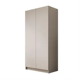 lookway Drehtürenschrank AUREL 100 x 210 x 57 cm beige