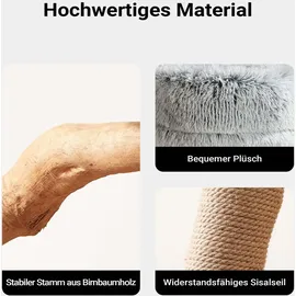 fudajo Kratzbaum 80 cm grau