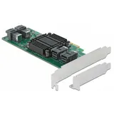 DeLock PCI Express x8 Karte zu 4 x intern SFF-8643 NVMe
