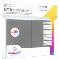 Gamegenic Matte Prime Sleeves dark gray, (100 Hüllen)