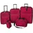 vidaXL Koffer-Set 5-tlg. rot