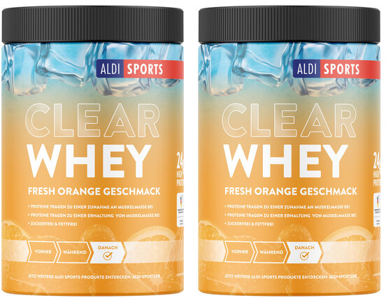 Clear Whey Protein Orange (2 x 420 g = 840 g)