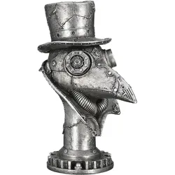 GILDE Skulptur Steampunk Crow