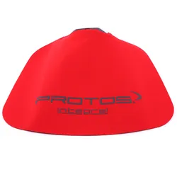 Protos Integral Nackenschutz Forsthelm/ Schutzhelm Rot