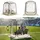 Vevor Transparentes Zelt 127x127x170 cm