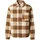 Blend Jacke / Orange,Braun,Weiß / L