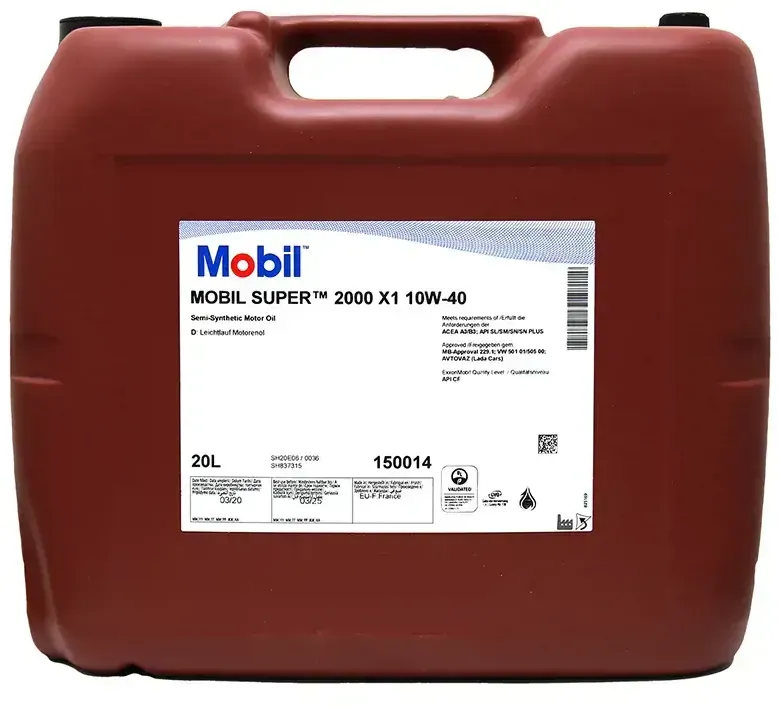 Mobil Super 2000 X1 10W-40 20 Liter