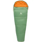 Mc Kinley Mckinley Kinder JR. SoftActive 10 Mumienschlafsack, Green/Orange/Beige, 140L