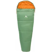 Mc Kinley Mckinley Kinder JR. SoftActive 10 Mumienschlafsack, Green/Orange/Beige, 140L