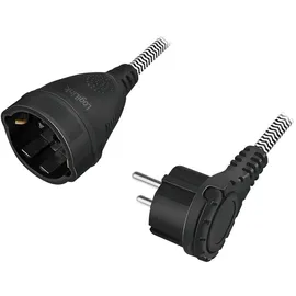 Logilink LPS104 - 3 m Verlängerung, Textilkabel