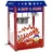 Royal Catering Popcornmaschine 1500 W 5 kg/h USA-Design rot -