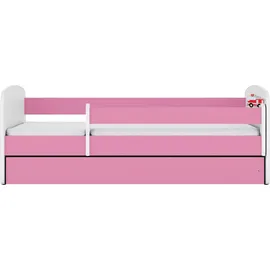 raumhirsch furniture Kinderbett Raumhirsch 80 x 180 cm Holzwerkstoff rosa