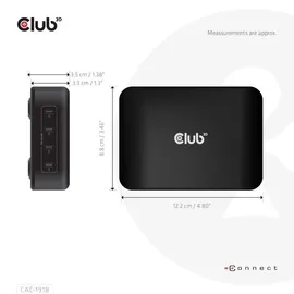 Club 3D - Stromversorgungsadapter