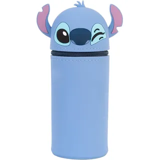 Grupo Erik Mäppchen Disney Stitch 1 Fach - Stift Etui Schule - Federmäppchen Mädchen Schlampermäppchen Jungen Federtasche Disney Merch