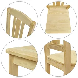 Erst-Holz Küchenstuhl Massivholzstuhl Esszimmerstuhl Kiefer Stühle 90.71-22-D