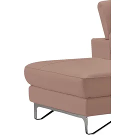 Egoitaliano 3-1 Garnitur Leder 2-Sitzer + 3-Sitzer Rosa