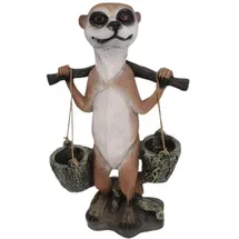 FD Dekofigur Erdmännchen Wasserträger
