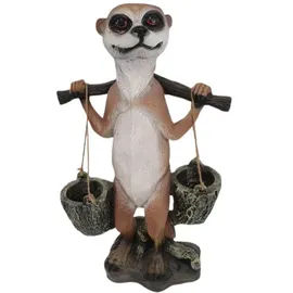 FD Dekofigur Erdmännchen Wasserträger
