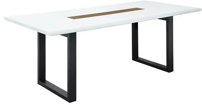 Wohnconcept Esstisch Duron 210 x 100 cm Dekor Weiß