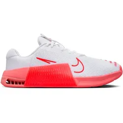NIKE Damen Workoutschuhe W METCON 9, WHITE/BRIGHT CRIMSON-MAGIC EMBER, 41