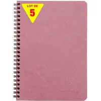 Clairefontaine 5x Age Bag, A5, 50 Blatt liniert 90g
