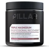 pillar performance Pillar Unisex Triple Magnesium Recovery Powder Berry (200g)