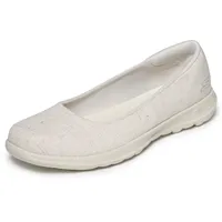 Skechers Damen On-The-go Walk Lite-Susie Ballerinas, Natürlich, 38 EU - 38 EU