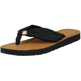 Tommy Hilfiger Zehentrenner Elevated Beach Sandal Blau dunkelblau