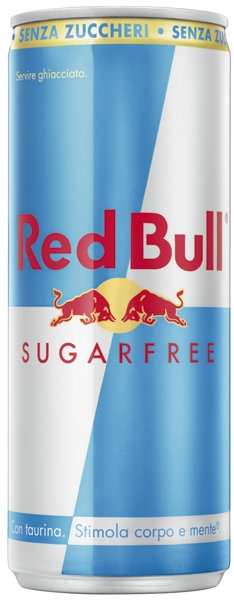 Red Bull Energy Drink Sugar Free 250 ml - Getränk - Silver/Light Blue