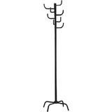 Haku-Möbel HAKU Möbel Kleiderständer schwarz Metall - Maße: H 180 cm x 180,0 8 Haken