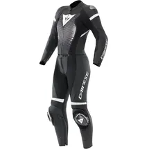 Dainese Motorrad Lederkombi 42=36 Damen - Dainese Fulminea - schwarz-weiß