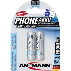ANSMANN Mignon - Batterie AA-Typ - NiCd - (wiederaufladbar) - 1300 mAh