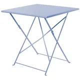 Klapptisch Flower Ethimo hellblau, Designer Ethimo Design Studio, 80x75x80 cm