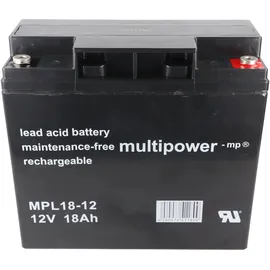 Multipower MP18-12 Blei Akku 12 Volt 18Ah