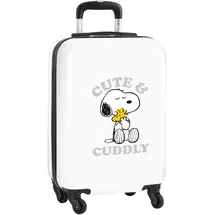 Safta Snoopy 4-Rollen Cabin 20'' / 55 cm / 20 l weiß