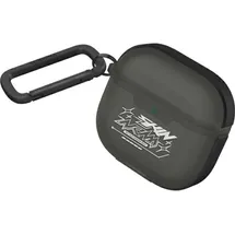 OEM Skinarma Kinzoku Smoke Airpods 4 Hülle),