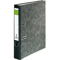 Kompatible Ware 25 Ordner grüner Balken A4 5cm schwarz