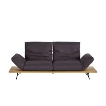 KOINOR Ledersofa Marilyn ¦ lila/violett ¦ Maße (cm): B: 232 H: 96 T: 90.0