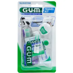 GUM Travel Kit Zahnbürste+Zahnseide+Zahnpasta 1 St