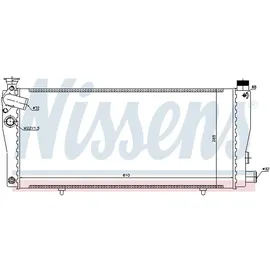 Wiltec Nissens 63709 Wasserkühler