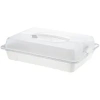 Rotho Partybutler rechteckig weiß 43,5 x 29,5 x 11,0 cm