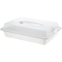 Rotho Partybutler rechteckig weiß 43,5 x 29,5 x 11,0 cm