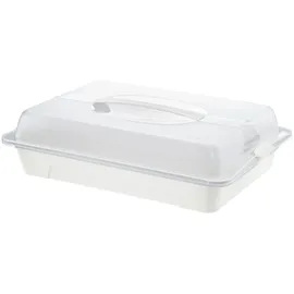 Rotho Partybutler rechteckig weiß 43,5 x 29,5 x 11,0 cm