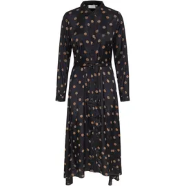 Kaffe Blusenkleid Schwarz 42