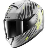 Shark Ridill 2 Assya, Integralhelm - Grau/Schwarz/Gelb - M