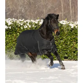 Waldhausen Outdoordecke Nordic Fleece Regendecke schwarz, 135 cm