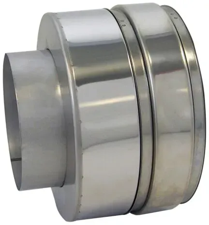 Bertrams Dw Abgasrohr-Kupplung 22AKP200-Ö Ø 200 mm, mit engem Stutzen, mit KLB